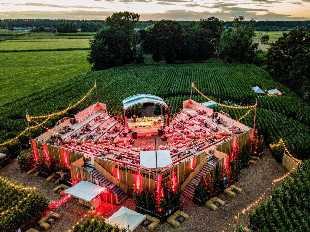 Campo Solar herbouwt iconisch houten amfitheater voor jubileumeditie