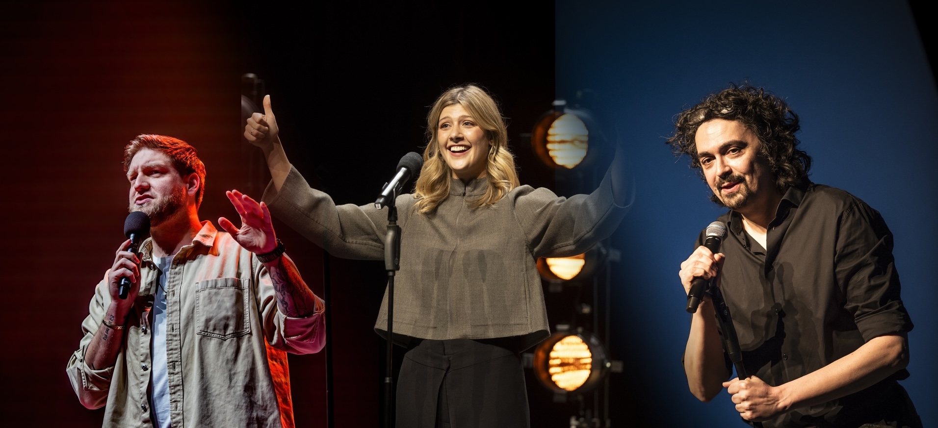 Comedy met MC Jarno Boone, Bregje Iding en Guter Lamoot
